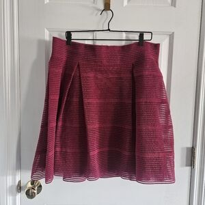 NWOT Torrid Striped Sheer Fit And Flare Skirt